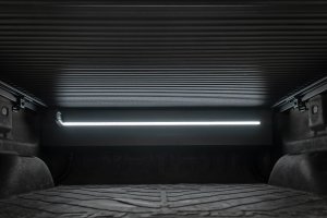 Chevrolet 1500 Classic Powered Retractable Bed Cover - Rough Country - Matte Black - '14-'18